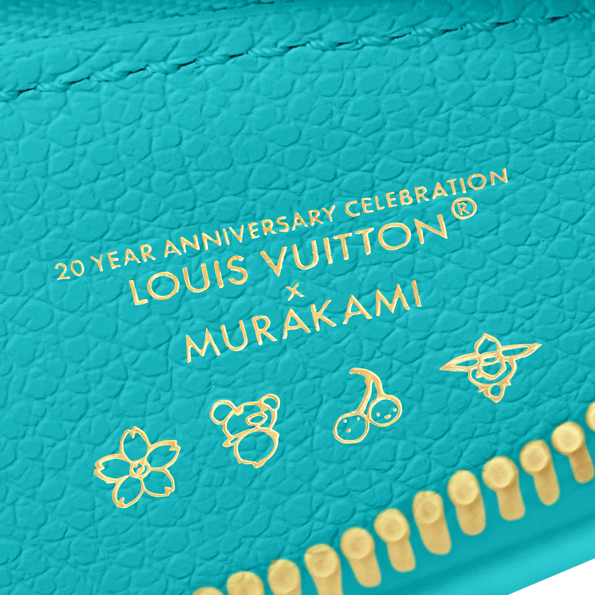 希少品★コラボ【LOUIS VUITTON × 村上隆】Romy Card Holder LV x TM ROMY 卡夹- LVMonogram Empreinte | 路易威登LOUIS